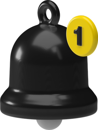 Notification  3D Icon