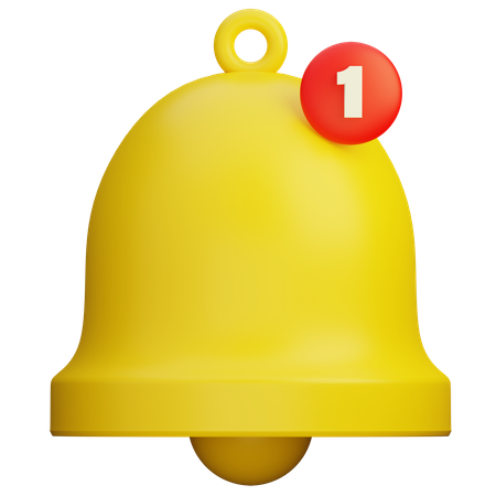 Notification  3D Icon