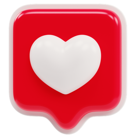 Notification  3D Sticker