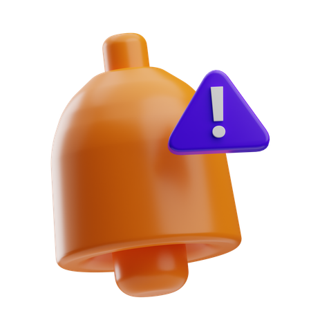 Notification Alert  3D Icon