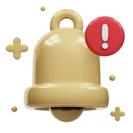 Notification Alert  3D Icon