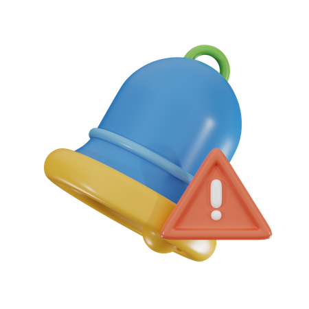 Notification Alert  3D Icon