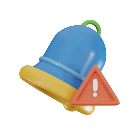 Notification Alert  3D Icon