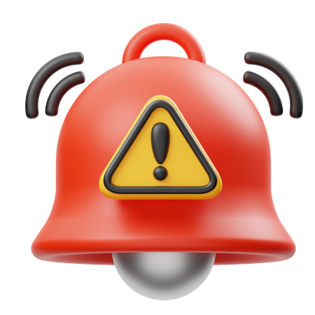 Notification Alert  3D Icon