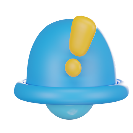 Notification Alert  3D Icon