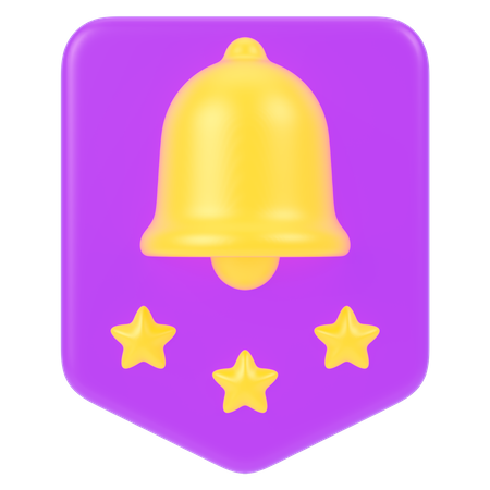 Notification Badge  3D Icon