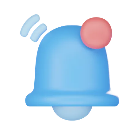 3 D Notification Bell Icon 3D Icon