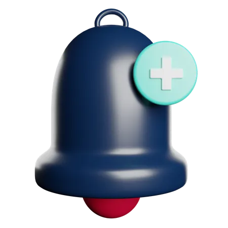 Notification Bell Alarm 3D Icon