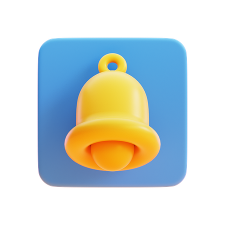 알림벨  3D Icon