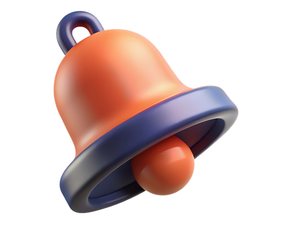 Cloche de notification  3D Icon