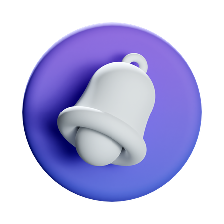 Notification Bell  3D Icon