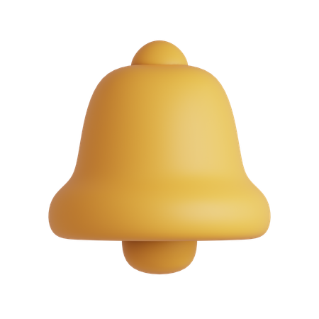 通知ベル  3D Icon