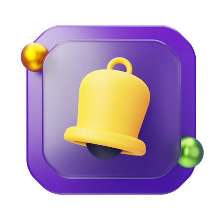 Notification Bell  3D Icon