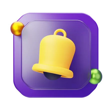 Notification Bell  3D Icon