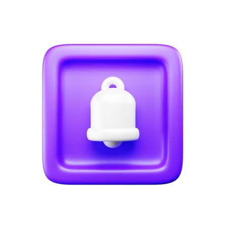 Notification Bell  3D Icon