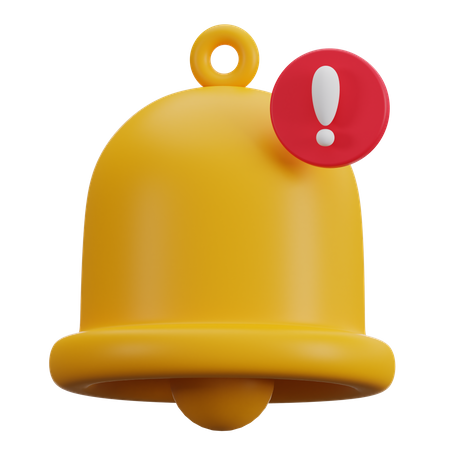 Notification Bell  3D Icon