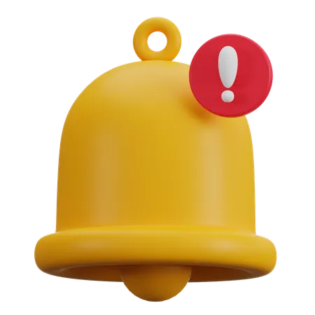 Notification Bell  3D Icon