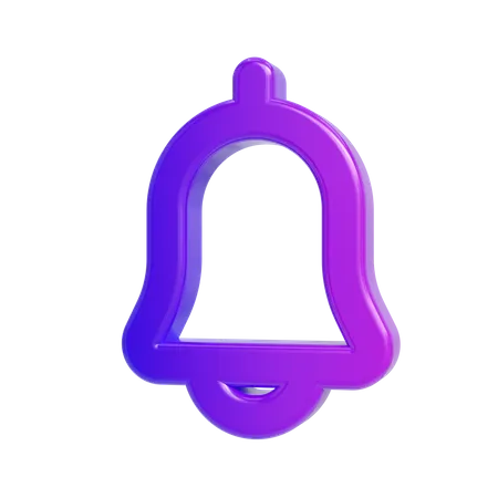 Notification bell  3D Icon