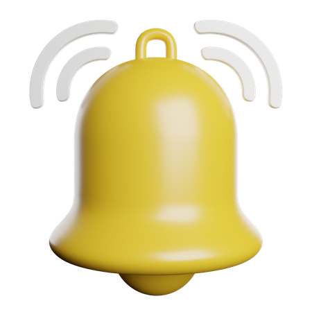 Notification Bell  3D Icon