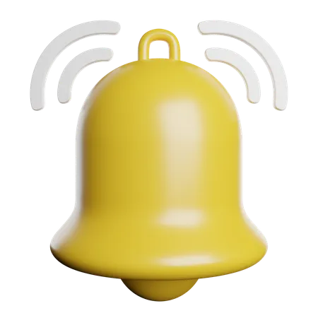 Notification Bell  3D Icon