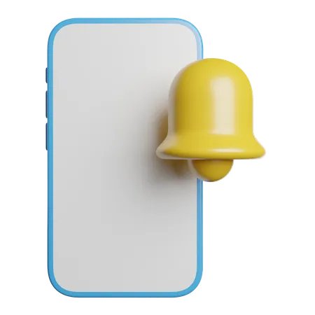 Notification Bell  3D Icon