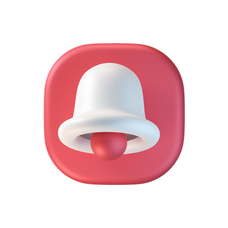 Notification Bell  3D Icon