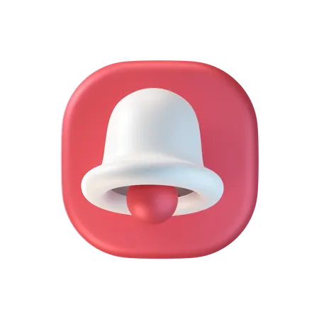 Notification Bell  3D Icon