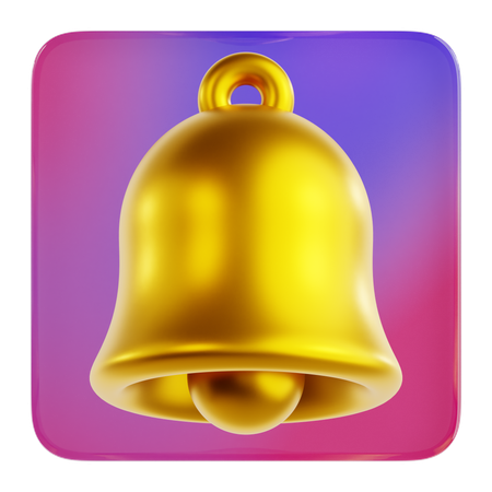 Notification Bell  3D Icon