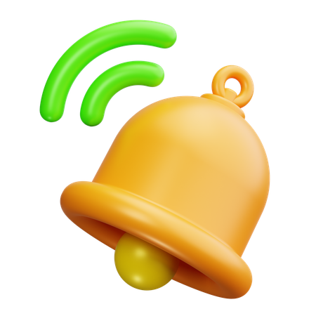 Notification Bell  3D Icon