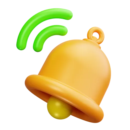 Notification Bell  3D Icon