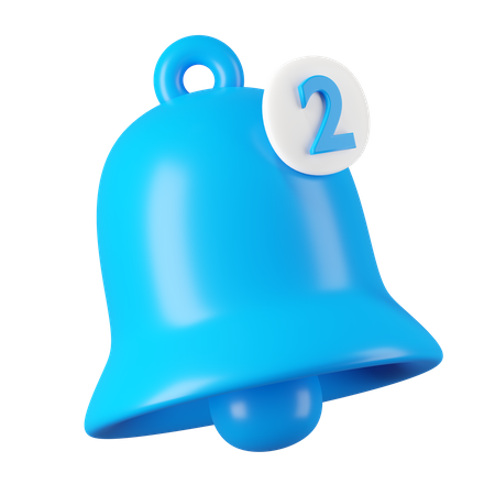 Notification Bell  3D Icon