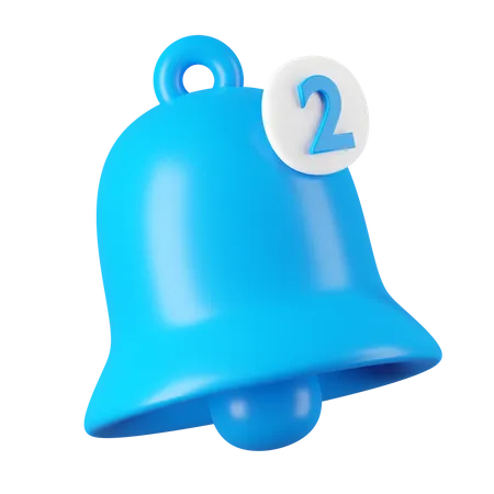 Notification Bell  3D Icon