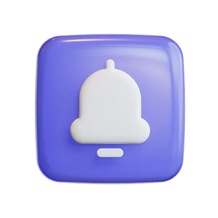 Notification Bell  3D Icon