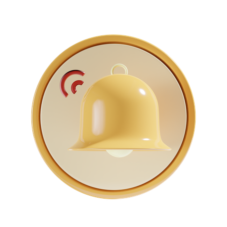 Notification Bell  3D Icon