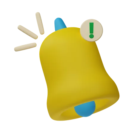 Notification Bell  3D Icon