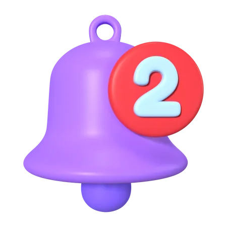 Notification Bell  3D Icon