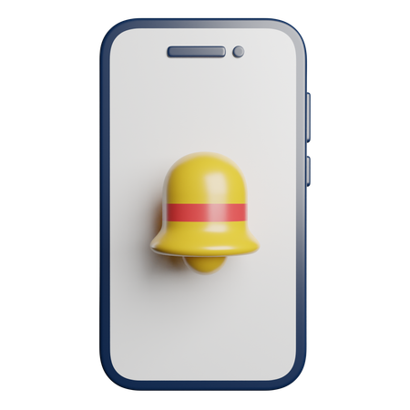 Notification Bell  3D Icon