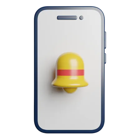 Notification Bell  3D Icon