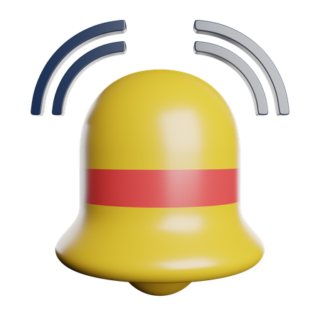 Notification Bell  3D Icon