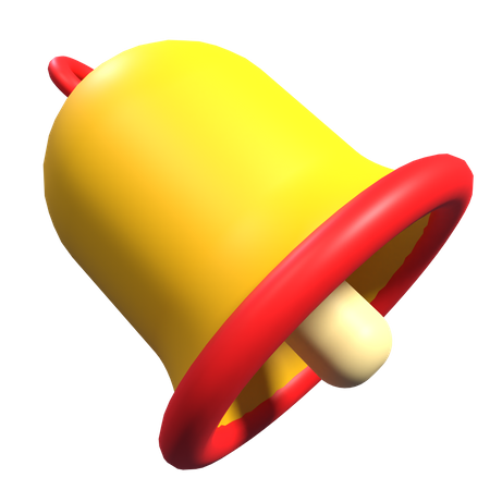 Notification Bell  3D Icon