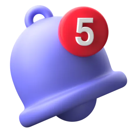 Notification Bell  3D Icon