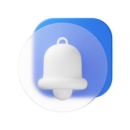 Notification Bell  3D Icon