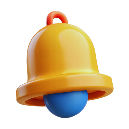 Notification Bell  3D Icon