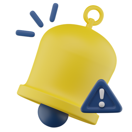 Notification Bell  3D Icon