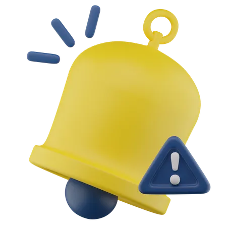 Notification Bell  3D Icon