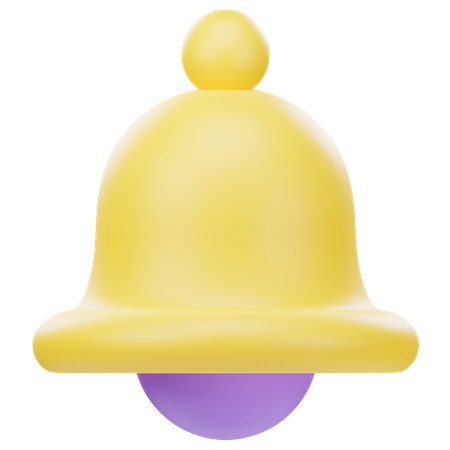 Notification Bell  3D Icon