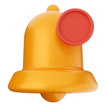 Notification Bell  3D Icon