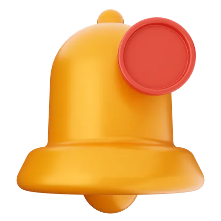 Notification Bell  3D Icon