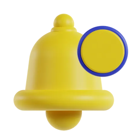 Notification Bell  3D Icon