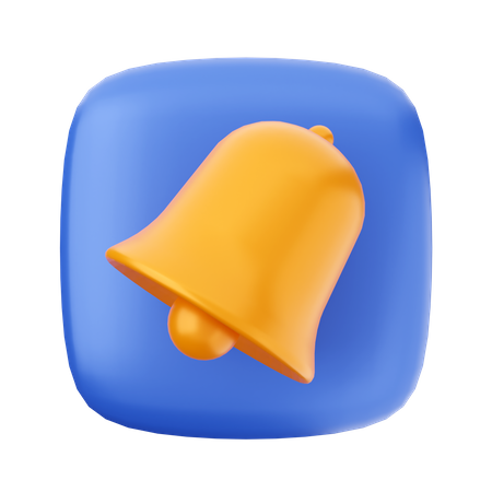 Notification Bell  3D Icon